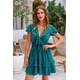 thumbnail image 5 of Vestido PRETTYGARDEN 2025 Mini con Escote en V y Mangas Cortas, 5 of 8