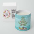 thumbnail image 2 of Carolines Treasures CK4475CDL 3.75 x 3.25 in. Unisex Satin Rat Merry Christmas 10 oz Decorative Soy Candle, 2 of 5