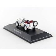Greenlight 86308 1944 Jeep Willys UN United Nations White 1-43 Diecast Model Car