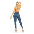 thumbnail image 4 of Jeans Mujer Colombiano SAVI JEANS Pantalón Dama Push Up Skinny Azul Cielo, 4 of 6