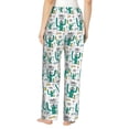 thumbnail image 3 of Daiia Hello Summer Women's Sleep Pant with Pockets and Drawstring,Pajama Pants-Large, 3 of 9