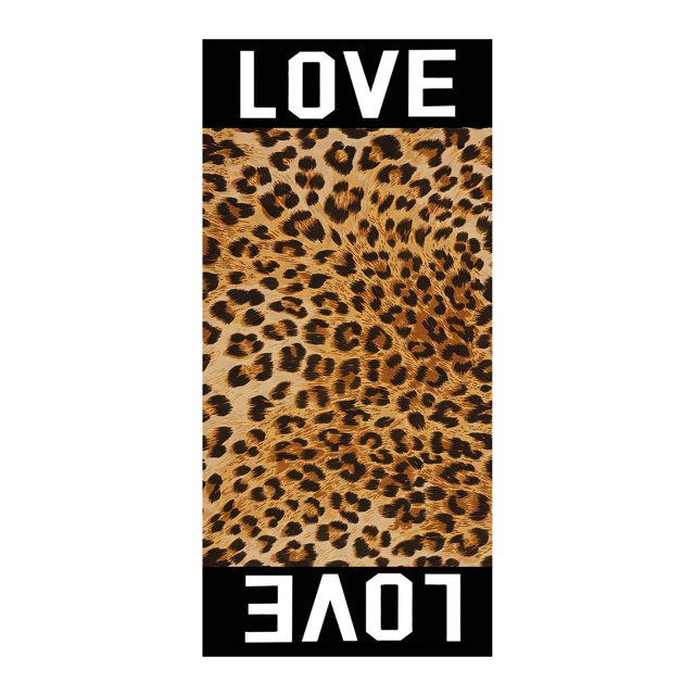 Toalla de mano Toalla de mano orgánica Toalla de playa de microfibra Toalla de baño con estampado de leopardo Manta de playa a prueba de arena Toalla de viaje multiusos 75 X 150 cm