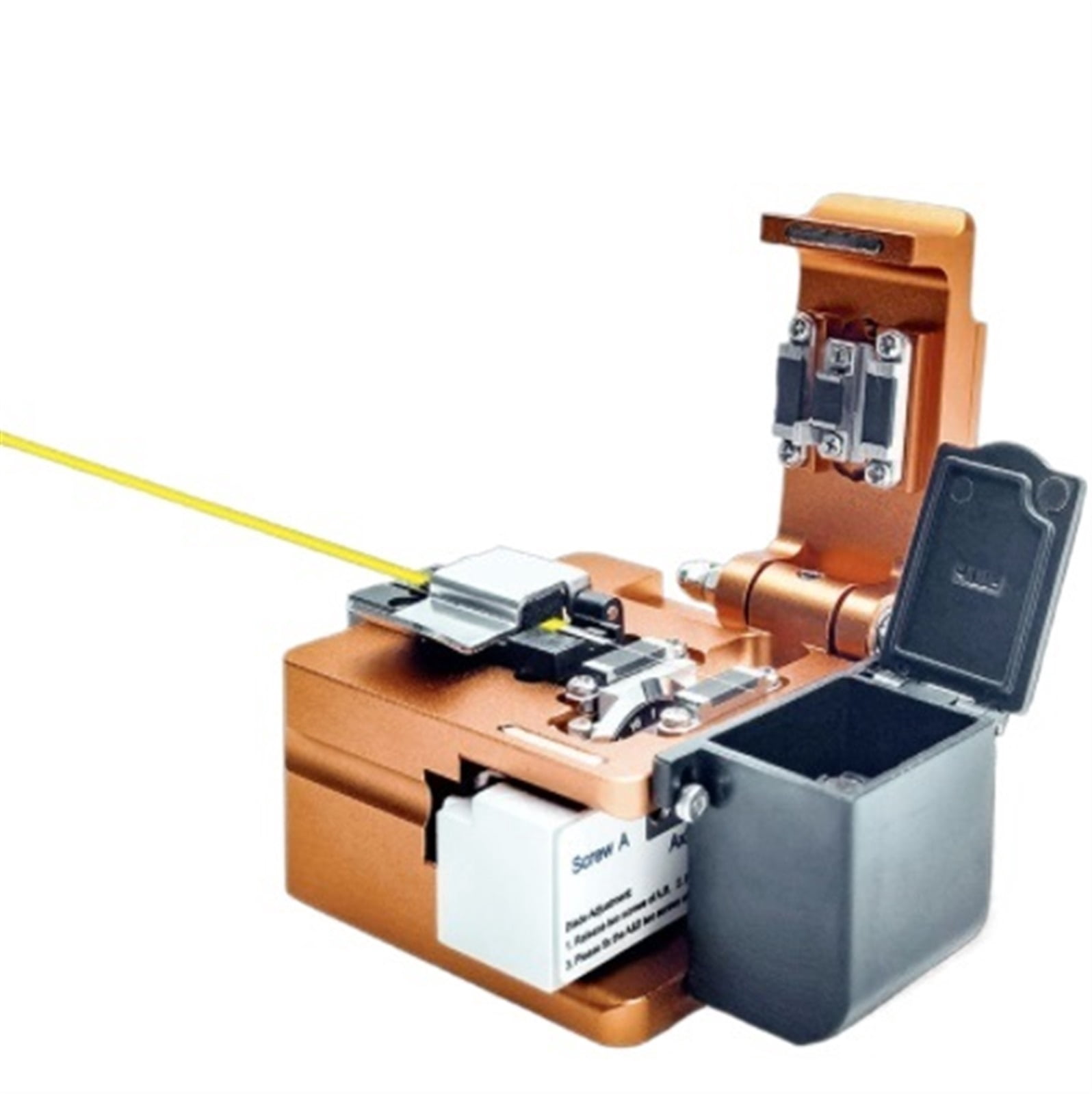 FTTH Fiber Optic Cutting Tool Optical Cleaver Cable Cutter with Good Cold Connection and Welding ,High Precision Cleaves