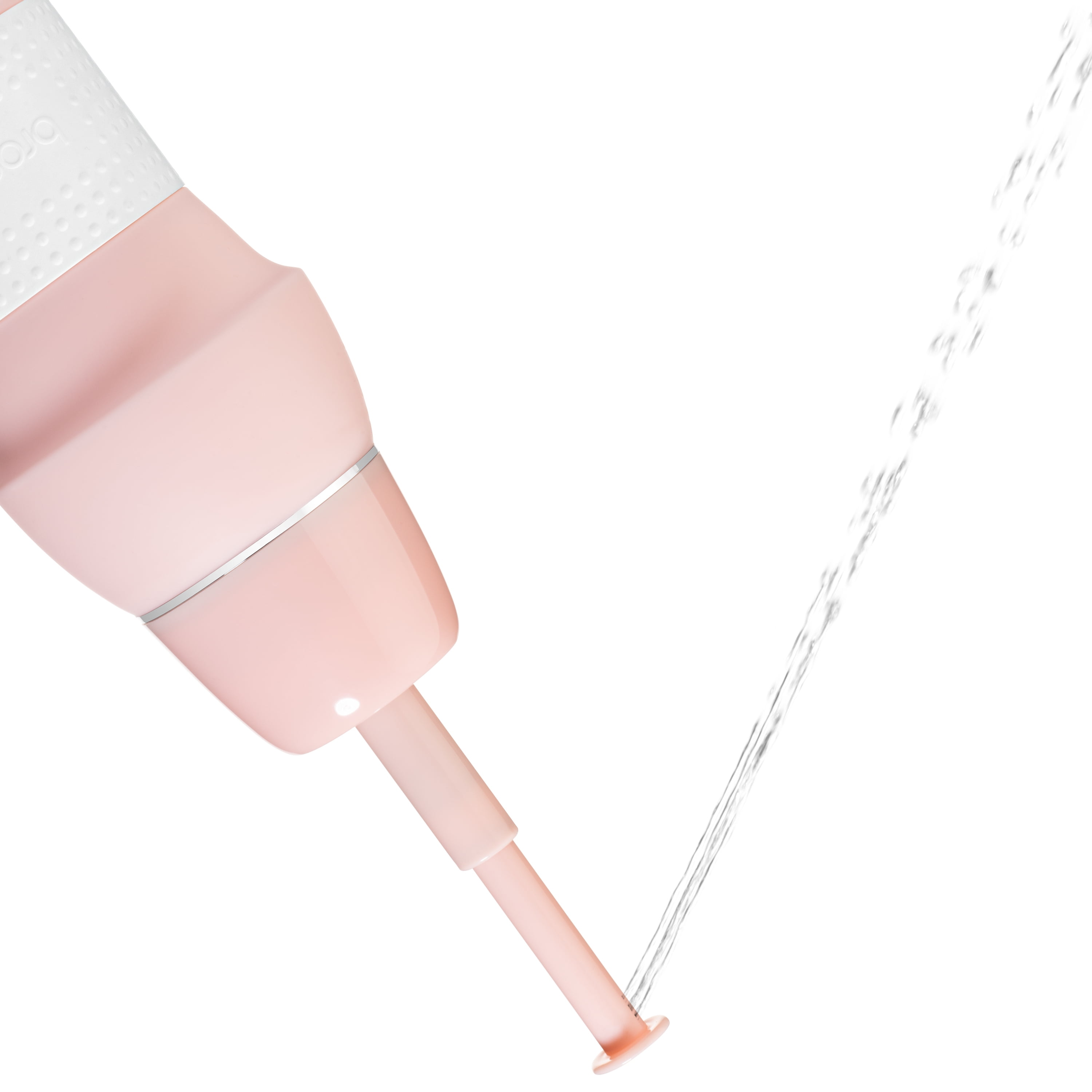 Brondell GoSpa Collapsible Plastic Travel Bidet with Retractable Nozzle, Pink