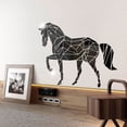 thumbnail image 4 of Billuyoard Adhesivo de pared, póster estéreo de animales acrílicos, papel tapiz Universal de automontaje, decoración del hogar para pasillo, dormitorio Decoración del hogar Negro Billuyoard HA077300-03, 4 of 6