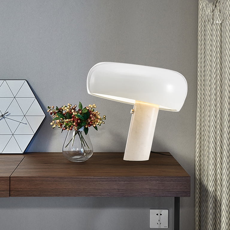 Arturesthome Italian Snoopy Mushroom Marble Table Lamp Bedside