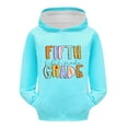thumbnail image 7 of Mercatoo Girls 5th Grade First Day of School Hoodies Boys Back to 𝐒chool Hoodie Long Sleeve Cute Preppy 𝐇ooded Sweatshirts, 7 of 7