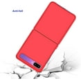 thumbnail image 4 of Galaxy Z Flip Case,Anti-Slip Shock-Proof Anti-Fingersprints Protective Cover Case Designed for Samsung Galaxy Z Flip 2020,Red, 4 of 11