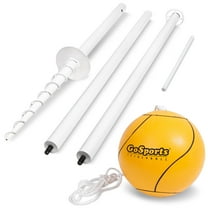 GoSports Tetherball Game Set Portable Unisex 12 Years & Up TETHERBALL-SET-01, White 40"