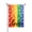 Color 7, variant on Amhnf Welcome American Flag Stars And Fireworks Garden Flag For Home Outdoor Garden Yard Decor 12x18 inch