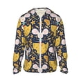 thumbnail image 1 of Saiise Mouse Cheese Pattern Sun Protection Hoodie for Men and Women, Lightweight Quick-Dry Windproof with Hood and Zip-Small, 1 of 7