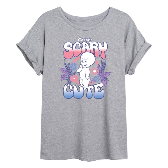 Casper - Scary Cute - Juniors Oversized Graphic T-Shirt