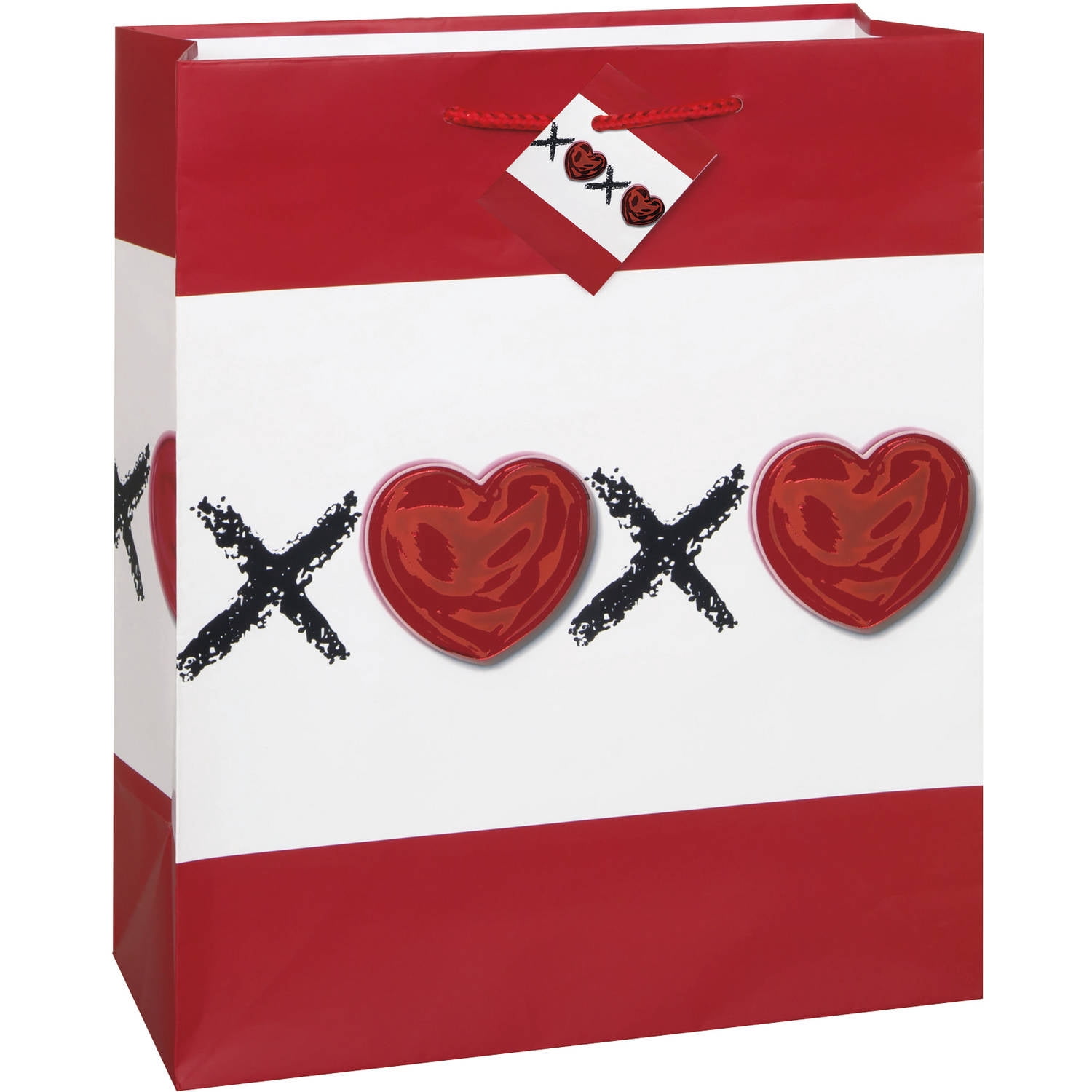 Jumbo Xoxo Valentine S Day Gift Bag 1ct Walmart Com Walmart Com