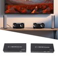 thumbnail image 1 of 394ft/120m  Ethernet Extender, 3D HD  Out, Remote Mouse Keyboard Control, USB Device Support, Ideal for HDTV, STB, DVD, Projector Factory, Education, Outdoor LED Display, 1 of 7