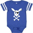 thumbnail image 3 of Inktastic Cute Easter Pirate Bunny with Eyepatch and Earring Boys or Girls Baby Bodysuit, 3 of 5