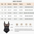 thumbnail image 7 of MANIFIQUE Women's Bra Free Bodysuits Tummy Control Shapewear Thong Body Shaper with Removable Pads, 7 of 7