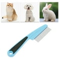 thumbnail image 6 of Unique Bargains 1 Pc Durable Short Needle Pet Grooming Brush for Pet 7.09"x1.77" Blue, 6 of 6