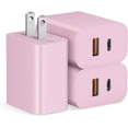 thumbnail image 2 of USB C Charger Block, for iphone Charger Block,USB Charger Block, 3-Pack for Compatible for iphone 15/Compatible for iphone 15 Pro/ iphone 15 Pro Max/iPhone14/13/12 Pro/iPad Pro/Samsung/Android Phone, 2 of 12