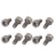 thumbnail image 1 of 10 Pcs Tornillo de titanio M3x6mm Unique Bargains Cabeza hexagonal, 1 of 2