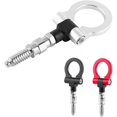 thumbnail image 5 of Gancho de remolque para automóvil, Keesno Universal Auto Towing Trailer Kit Anillo de remolque Gancho de remolque de aleación de aluminio (Rojo) JFHHH pequeña, 5 of 5