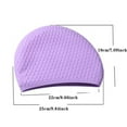 Tyuong Adult Silicone Water Droplet Swimming Hats Fashion Increases Men