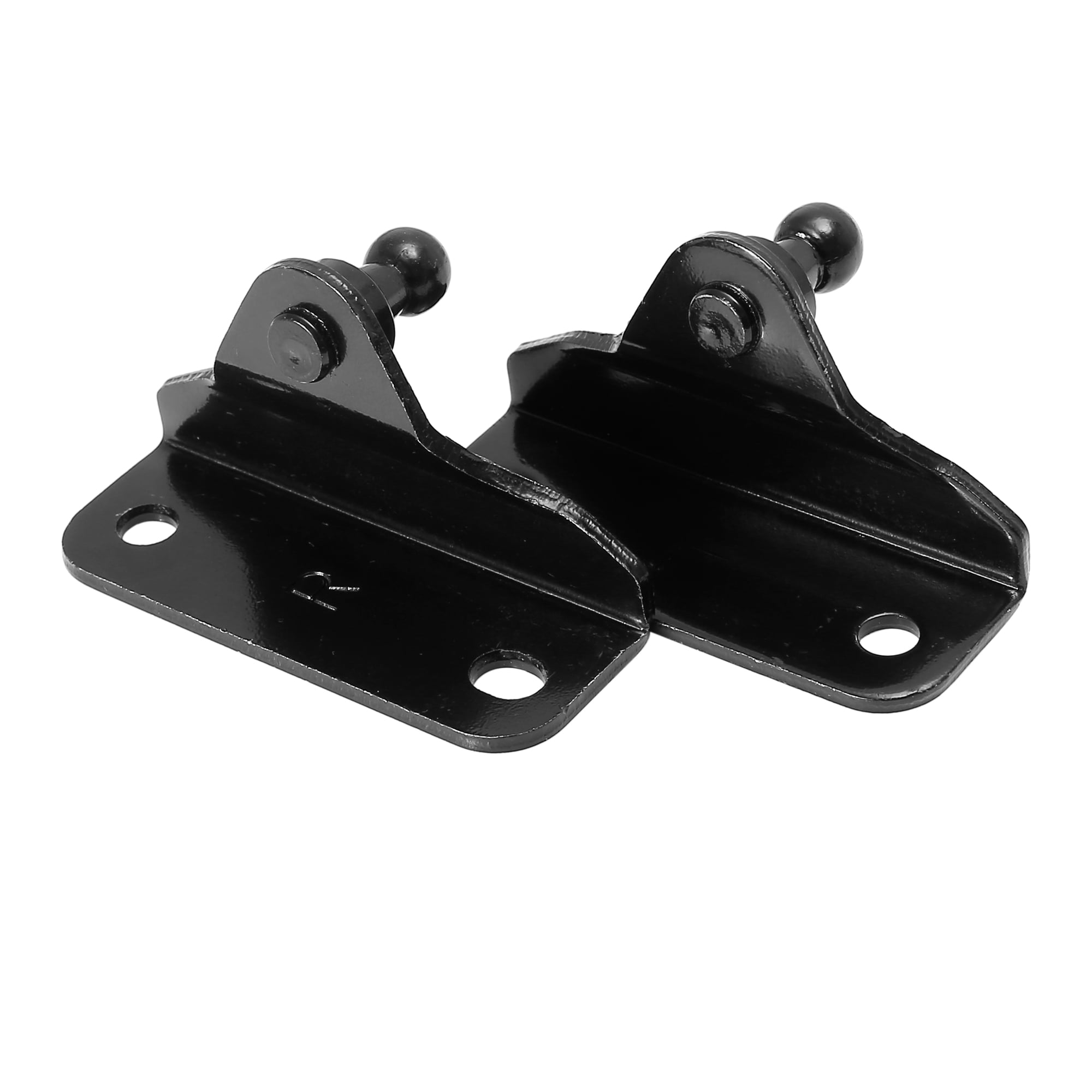 Unique Bargains 10mm Vehicle Ball Studs Mounting Brackets for Gas Struts Shocks 4Pcs