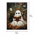 thumbnail image 2 of Ghost Diamond Art Painting Kit, Candy Pumpkin Cat 5D Diamond Painting Dots Art Kit for Adults Beginner, DIY Full Round Gem Crystal Art Paint by Diamond, 11.8" x 15.7" Home Wall Decor, 2 of 8