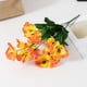 thumbnail image 2 of Flores Artificiales Matsuzay 3 Piezas Decoración Interior Exterior Color Naranja, 2 of 6