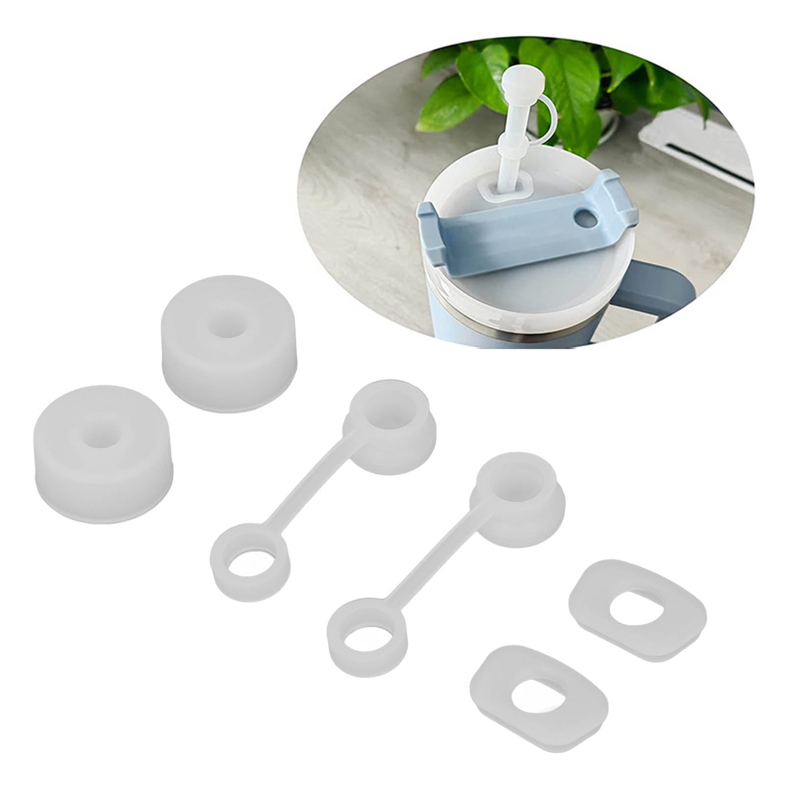 Iplusmile Lot De 5 Bouchons Anti-Fuite Silicone Pour Bouteille Ventrale – Étanche – Réutilisable – 2,5 Cm