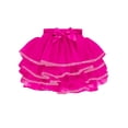 thumbnail image 3 of Qopobobo Baby Tulle Dress Girl's Tutu Skirt Baby Toddler Kids Summer Party Casual Dresses Hot Pink,12-24 Months, 3 of 4