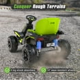 thumbnail image 6 of TOKTOO 24V 4WD Powered Ride on ATV Car for Big Kids, Ride on Toys for Boys Girls with 4 Wheels, 800W Powerful Motors, Remote Control, Shock Absorbers-Bright Green, 6 of 8