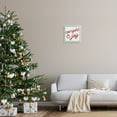 thumbnail image 3 of Stupell Industries Comfort & Joy Phrase Holiday Painting Gallery Wrapped Canvas Art Print Wall Art, 17 x 17, 3 of 8