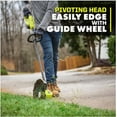 thumbnail image 6 of RYOBI ONE+ 18V 13 in. Cordless Battery String Trimmer/Edger with 4.0 Ah Battery and Charger, 6 of 11