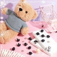 thumbnail image 4 of 40 narices de seguridad para amigurumi, narices de seguridad de plástico para animales con arandelas, narices de muñeca para manualidades, animales de ganchillo, marionetas de peluche y ositos de, 4 of 7
