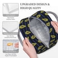 thumbnail image 3 of Easygdp Avocado Bolsa de Almuerzo Insulada Grande, Forro de Aluminio, Diseño Espacioso, a Prueba de Fugas, Ideal para Trabajo, Picnics, Viajes y Actividades al Aire Libre, 3 of 6
