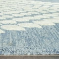 thumbnail image 3 of Safavieh Bella Collection BEL126A Handmade Blue and Ivory Premium Wool Area Rug (6' x 9'), 3 of 3