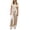 Beige, variant on Jumpsuits for Women Trendy Loose Cap Sleeves Backless Wide Leg Pants Jumpsuit Business Party Sets Clothes,Black,Women's XS-XL