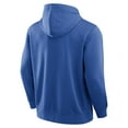 thumbnail image 3 of Men's Fanatics Royal Seattle Seahawks New Horizons Heritage Pullover Hoodie, 3 of 3