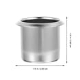 thumbnail image 2 of 4pcs Decorative Candle Holders Iron Tea Lights Candle Holders Metal Candle Cups, 2 of 8