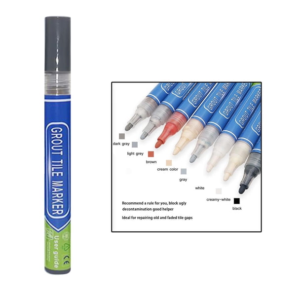 Bolígrafo para Lechada BLESIY Rotulador de baldosas Gris oscuro 140 mm