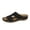 Z01 Black, variant on Slippers for Women,Summer Fashion Leather Platform Wedge Slippers Temperament Non Beach Slippers,Womens Slippers,Brown,8.5