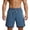 Blue, variant on Men's Running Athletic Shorts Quick Dry Workout Gym Side Split Short Pants Relaxed Fit Lightweight Jogger Summer Sweat Shorts with Zipper Pockets Purple L