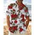 thumbnail image 3 of Camisas hawaianas de verano 2024 para hombre, camisas casuales frescas con estampado 3D de atardecer para playa, camisas de manga corta con solapa, blusas de calle, ropa para hombre y mujer, 3 of 5