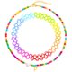 thumbnail image 1 of BodyJ4You Set de 2 collares choker para niños con inicial P dorada, 1 of 9