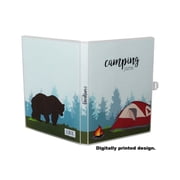 Mini Camping Planner and Scrapbook, 4 Trips, 20 Page Protectors - Forest