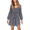thumbnail image 2 of Robe Tunique d'Été pour Femmes Col en V Décontractée Ample Fluide, 2 of 6