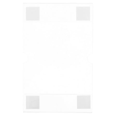 Clear Acrylic Sign Holder For Wall Mount Name Plate And Document Holder Acrylic Photo Frame 6x4 Inch For Greeting Card Display