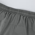 thumbnail image 6 of Zimjoy Mens Athletic Pants Casual Stretch Quick Dry Tapered Joggers Elastic Drawstring Active Pants for Workout, Running, Dark Gray 3XL, 6 of 6