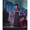thumbnail image 3 of Barbie Inspiring Women Ella Fitzgerald Collectible Doll, Approx. 12-in, Wearing Purple Gown, with Microphone, 3 of 7