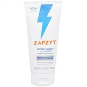 Zapzyt Acne Wash Treatment For Face And Body - 6.25 Oz, 3 Pack